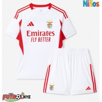 Camiseta Benfica Tercera Equipación para niños 2025-26 manga corta (+ pantalones cortos)